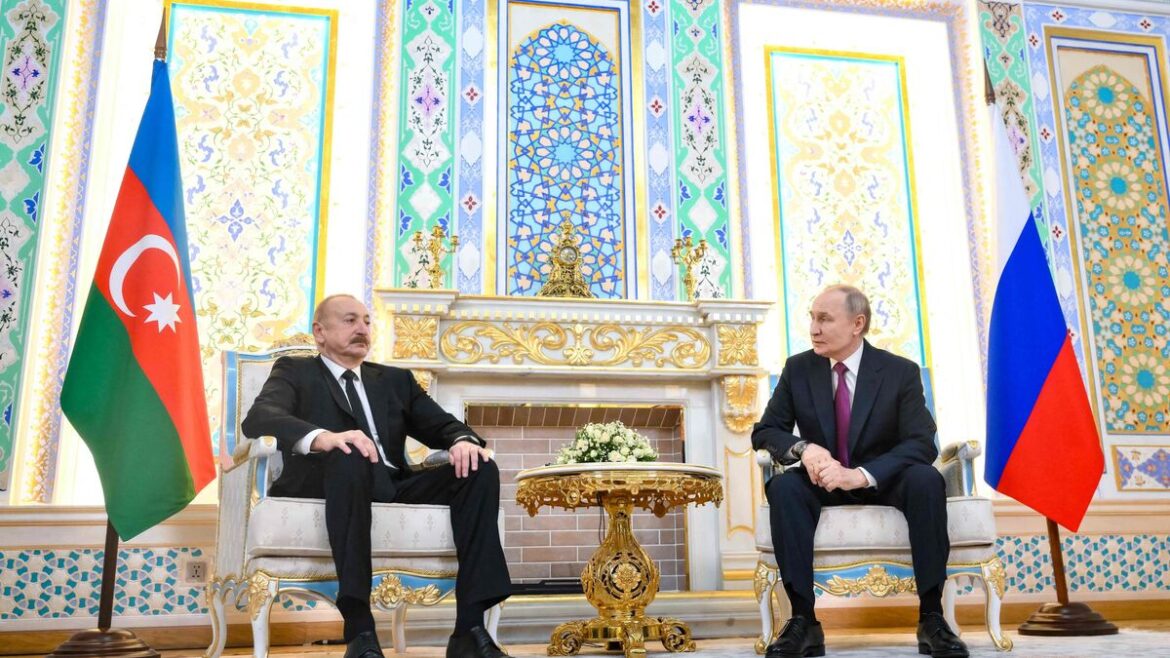 Poutine reconnaît la responsabilité russe dans l'accident d'un avion azerbaïdjanais