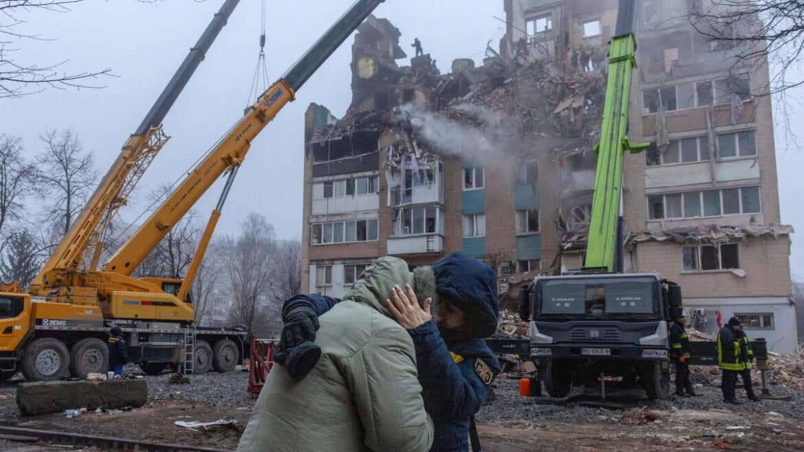 Ukraine Conflict: Russian Airstrike Leaves 22 Missing in Ternopil
