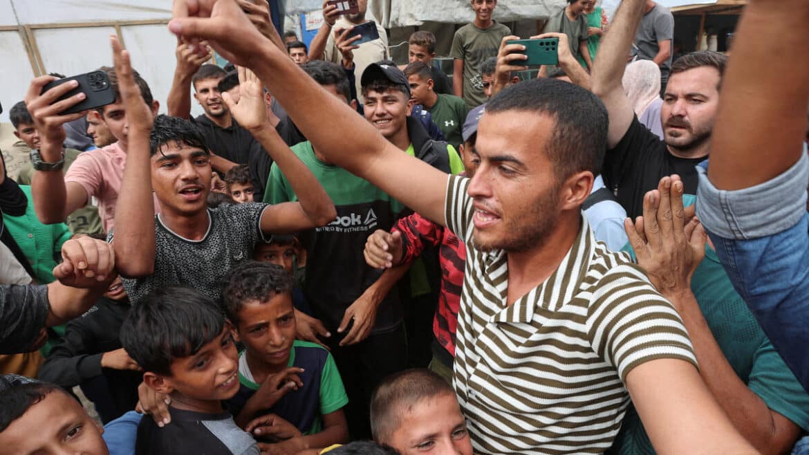 Gaza: Des cœurs accrochés à l'espoir d'une paix précaire.