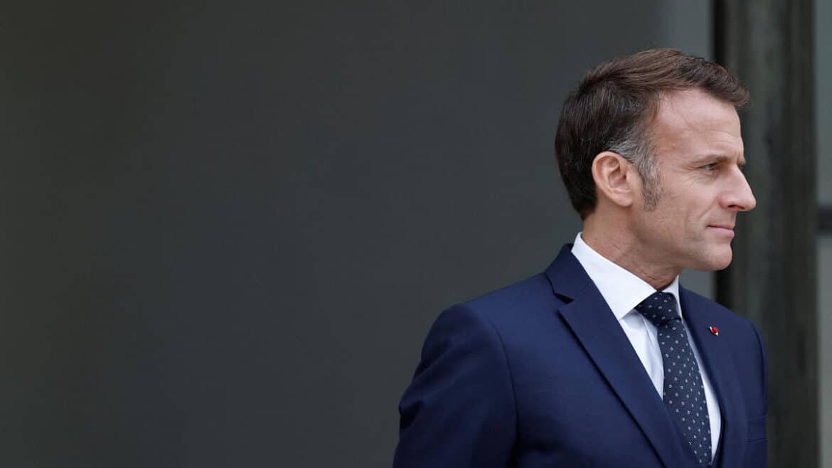 Macron espère qu'un accord Israël-Hamas pave la route vers une paix à deux États.